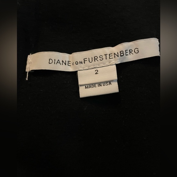 Diane von Furstenberg Zarita Dress in Black Lace size 2 - Picture 7 of 8